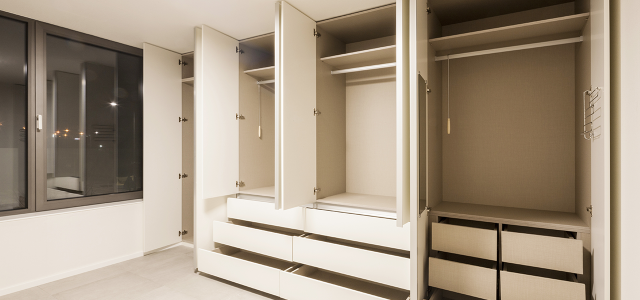 Closet modular con cajones y zapatera — Maga Kitchen